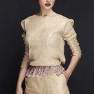 Diana Croce Model Shiny Outfit