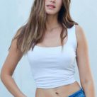Maria Teresa Ianuzzo Model Sleeveless Shirt
